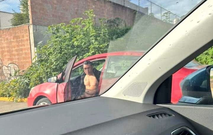 ¡Enfermo! Exhiben a depravado sexual en Cuautlancingo