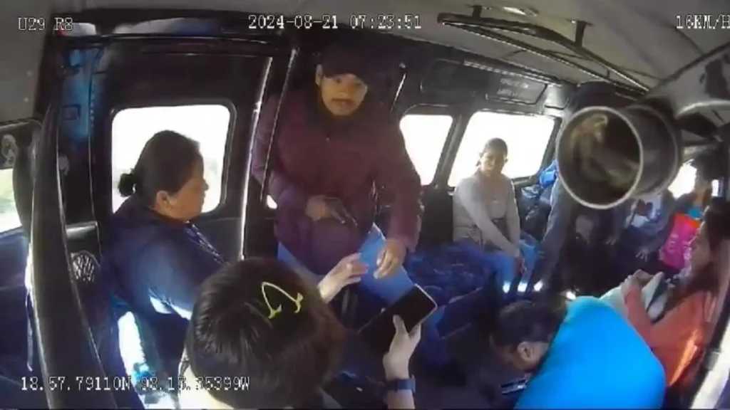 Captan en video asalto violento a la Ruta 8 en a colonia Santa Lucía