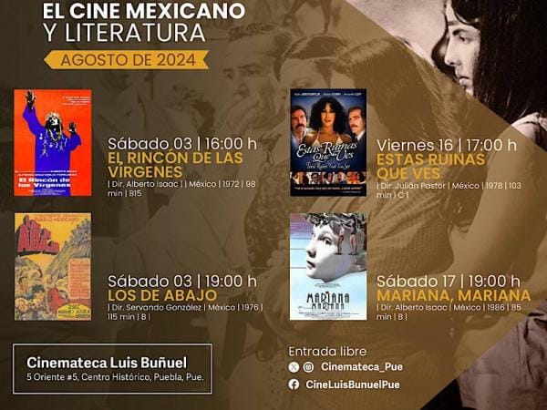 Proyecta Cinemateca “Luis Buñuel” ciclos por “Día del Cine Mexicano”