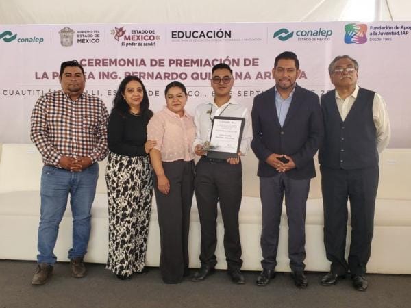 Destaca alumno del CONALEP Puebla en rama "Patriotismo" de concurso nacional
