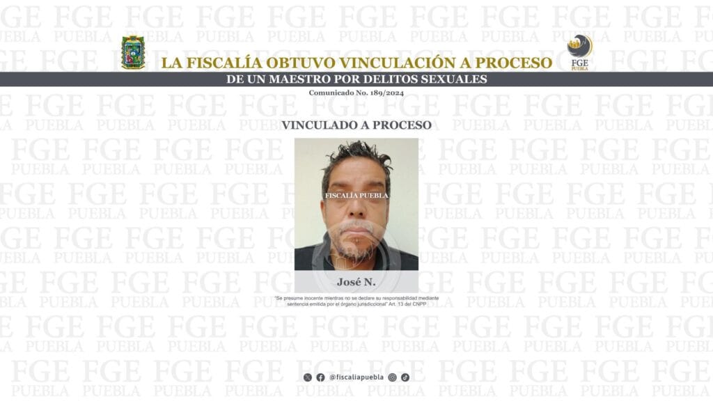 La Fiscalía obtuvo vinculación a proceso de un maestro por delitos sexuales