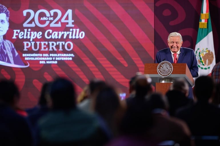 AMLO felicita a diputadas y diputados por aprobación de reforma al Poder Judicial