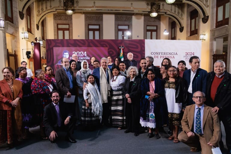 Presentan informe de acciones rescate de la memoria histórica; cultura e historia sostienen el Humanismo Mexicano: AMLO