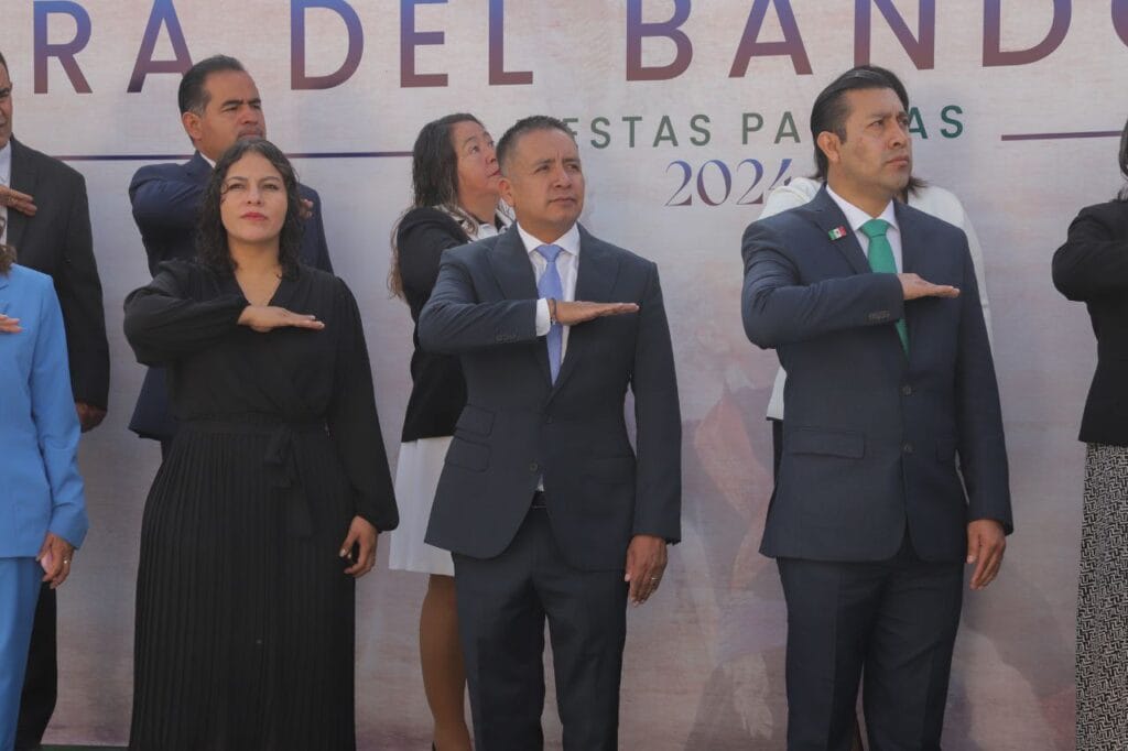 Inician Festejos Patrios en San Andrés Cholula con develación del Bando Solemne