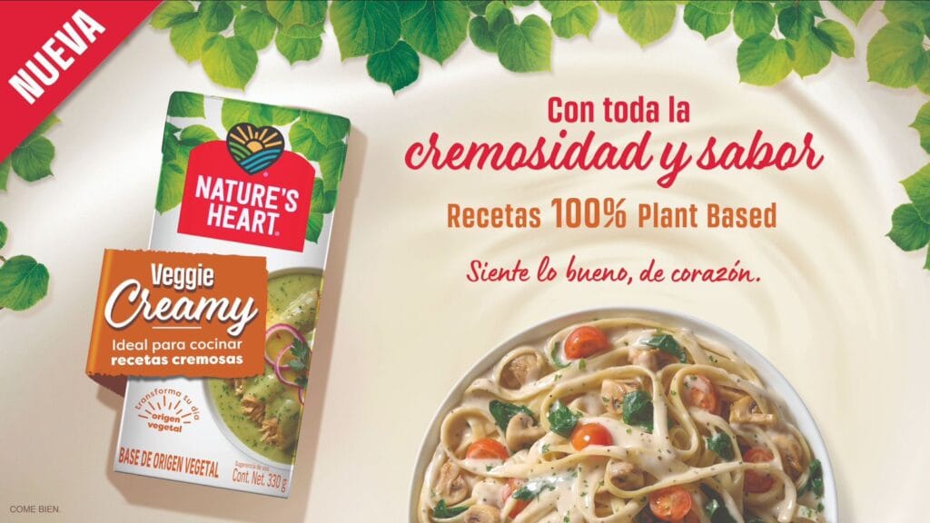 Llega a México la primera alternativa plant-based para recetas cremosas