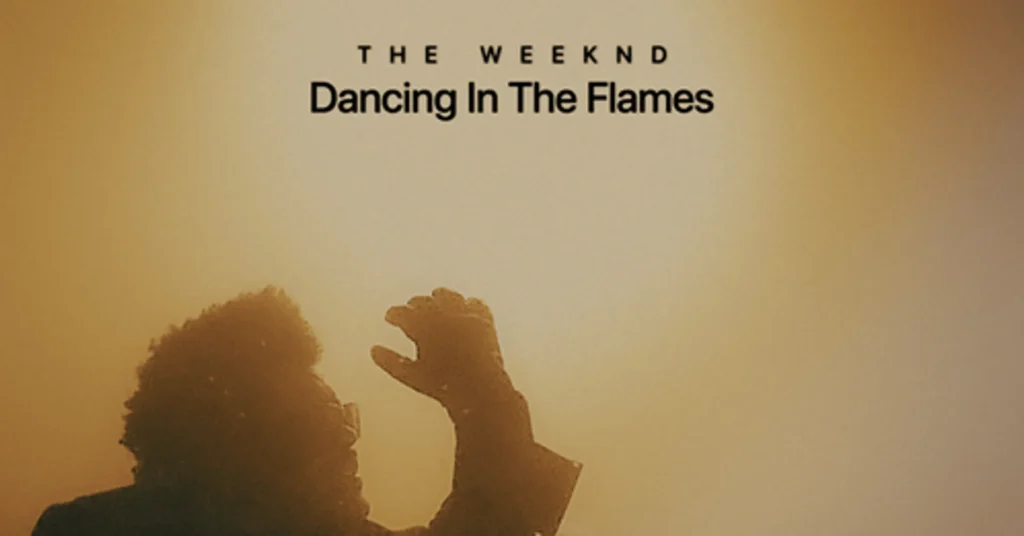 The Weeknd regresa con fuerza con su nuevo sencillo "Dancing in the Flames"