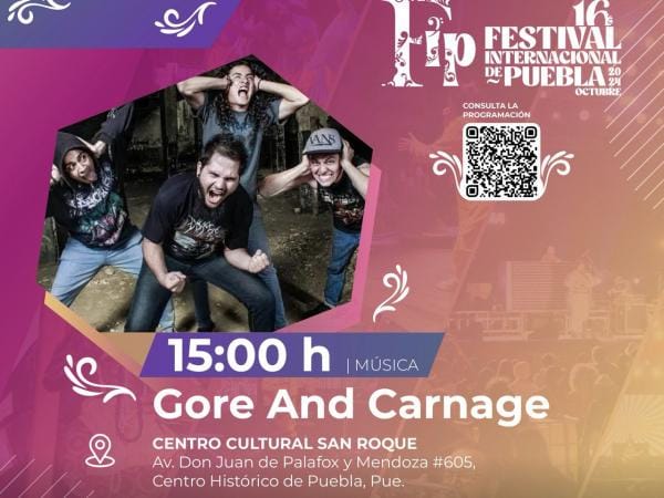 En FIP 2024, “Gore and Carnage” dará último concierto: Cultura