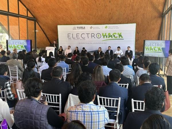 Con “ElectroHack 2024”, gobierno estatal impulsa innovación energética en Puebla