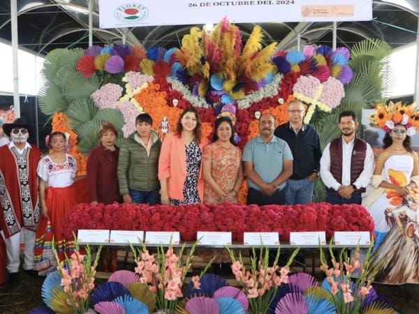 En temporada de flor de cempasúchil, gobierno de Puebla fortalece a productores