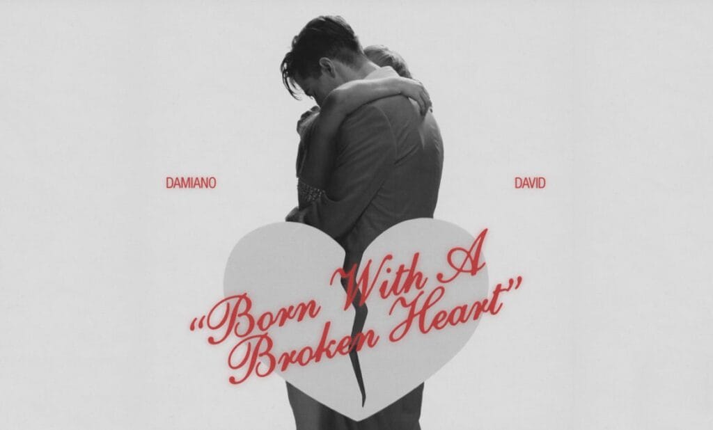 Damiano David lanza "Born with a Broken Heart", su segundo sencillo en solitario