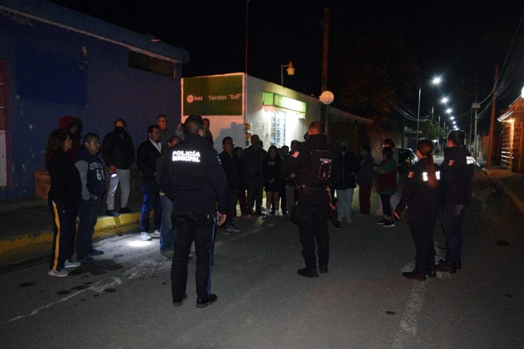 Policía de San Pedro Cholula integra comité de vecino vigilante en Tepalcatepec