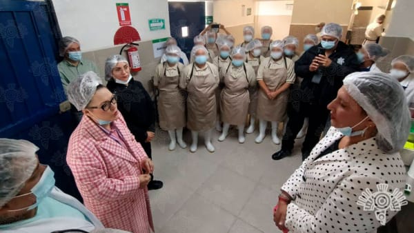 Obtiene Centro Penitenciario de Ciudad Serdán distintivo por buenas prácticas en cocina