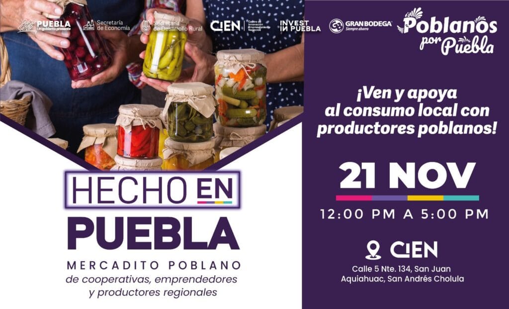 Impulsa gobierno estatal comercialización de productos poblanos