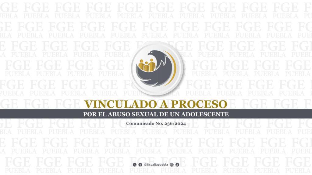 Vinculado a proceso por el abuso sexual de un adolescente