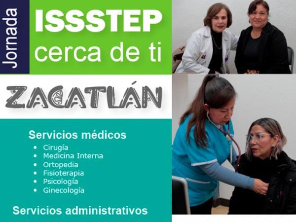 Invita ISSSTEP a jornada de atención en Zacatlán