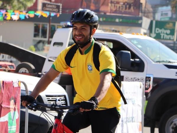 Durante vía recreativa, gobierno estatal conmemora creación de espacios seguros