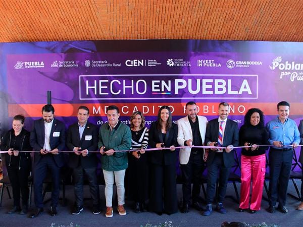 Genera "Mercadito Poblano" oportunidades sin distinción para productores y distribuidores: Economía