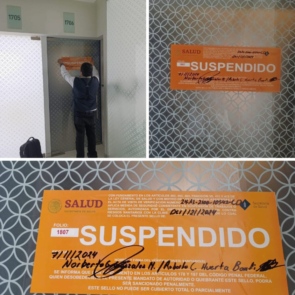 Clausuran consultorio de la falsa psiquiatra Marilyn Cote 