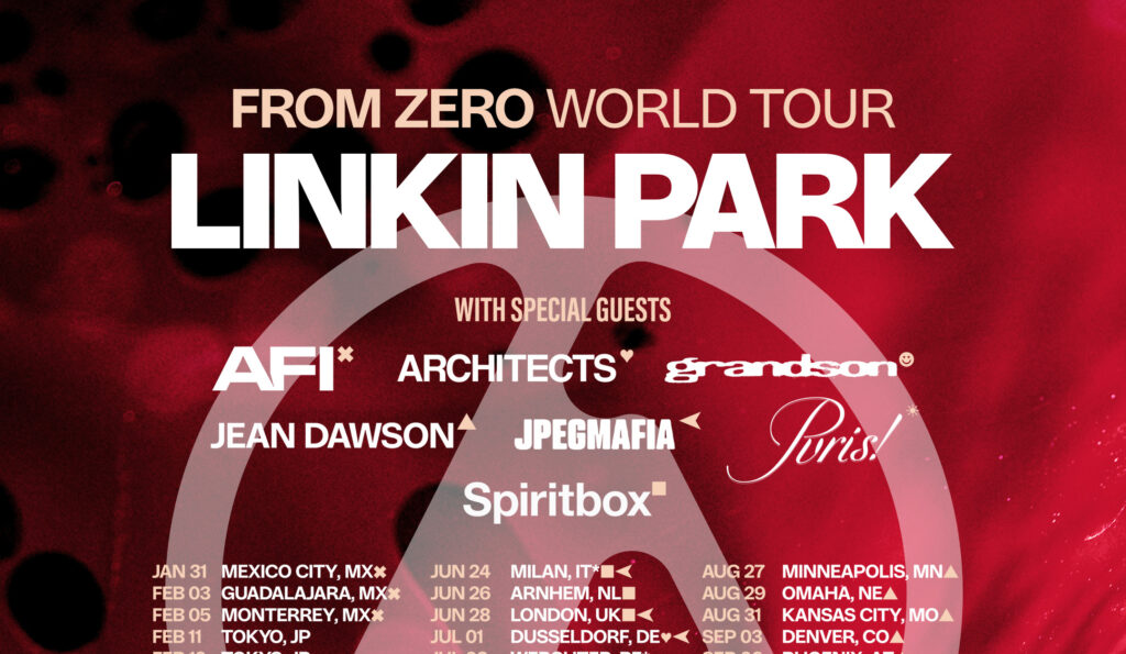 Linkin Park en México: Gira "From Zero" llegará en enero y febrero de 2025