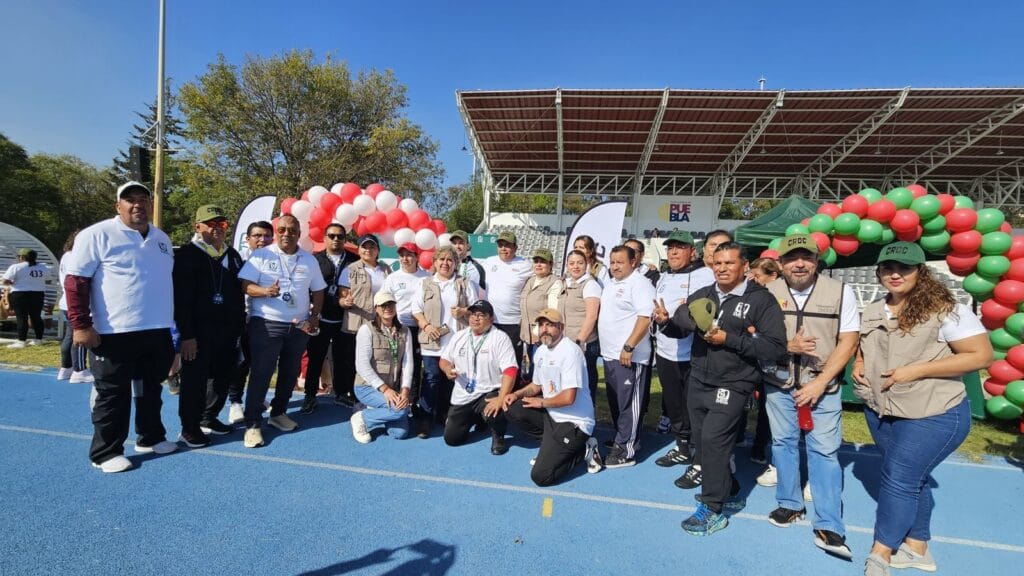 Participa IMSS Puebla activamente con la CROC en carrera “Corriendo por tu salud”