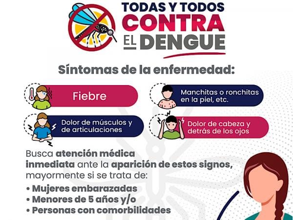 Registra Puebla siete contagios por dengue en últimas 24 horas: Salud