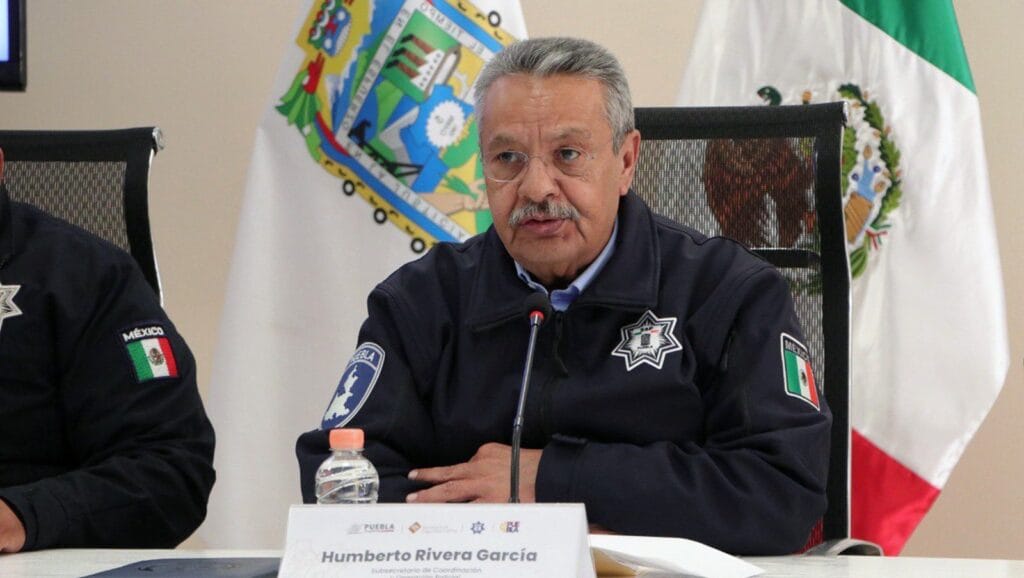 Humberto Rivera García, nuevo encargado de despacho de la SSP en Puebla