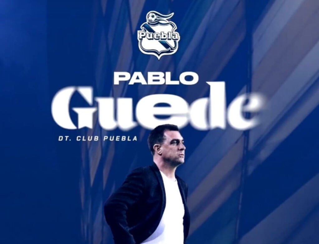 Pablo Guede es nombrado nuevo director técnico del Club Puebla