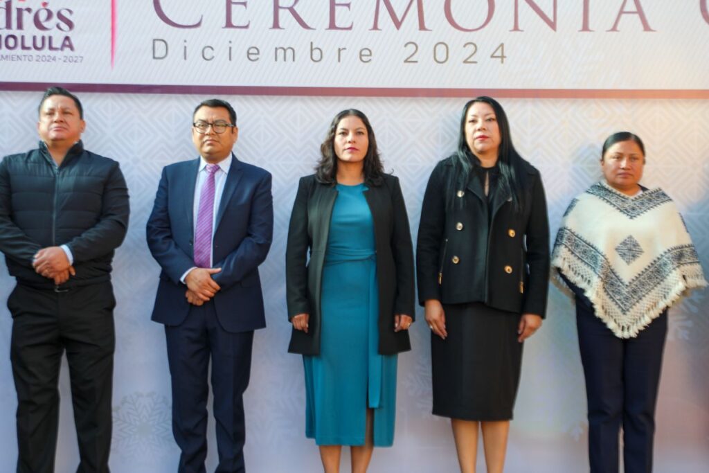 Reafirma Lupita Cuautle una administración con disposición, entrega y valores para el bienestar de San Andrés Cholula