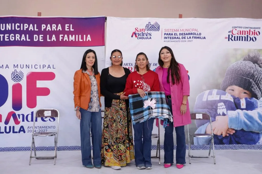 Gobierno de San Andrés Cholula se solidariza con grupos vulnerables en esta época invernal
