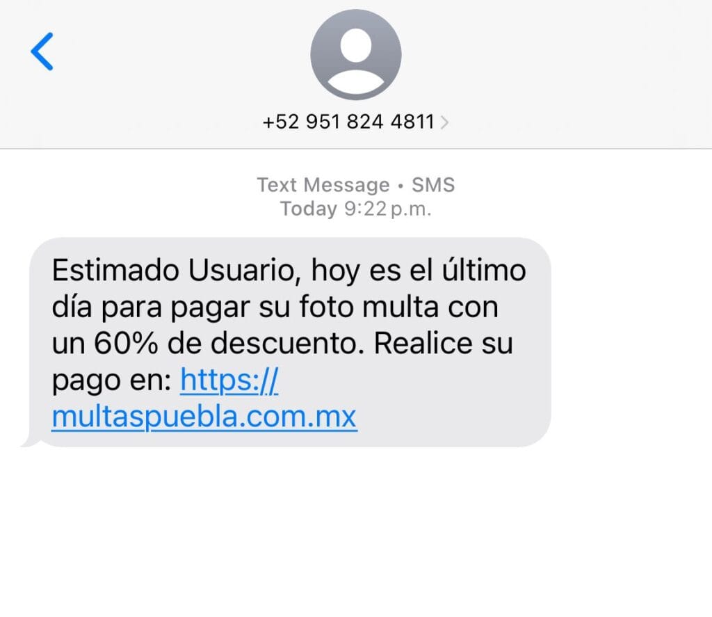 Detectan fraude en pago de fotomultas en Puebla: Secretaría de Planeación y Finanzas advierte a la población