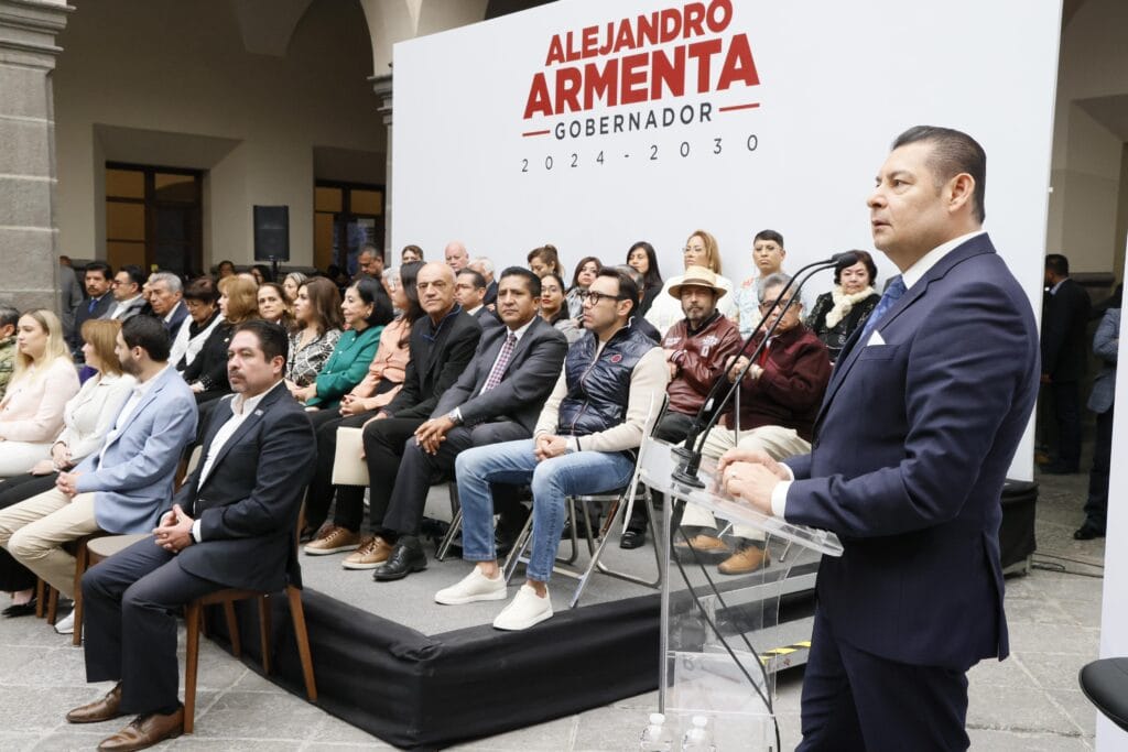 Declaración patrimonial de Armenta; ejercicio de transparencia, legalidad y compromiso