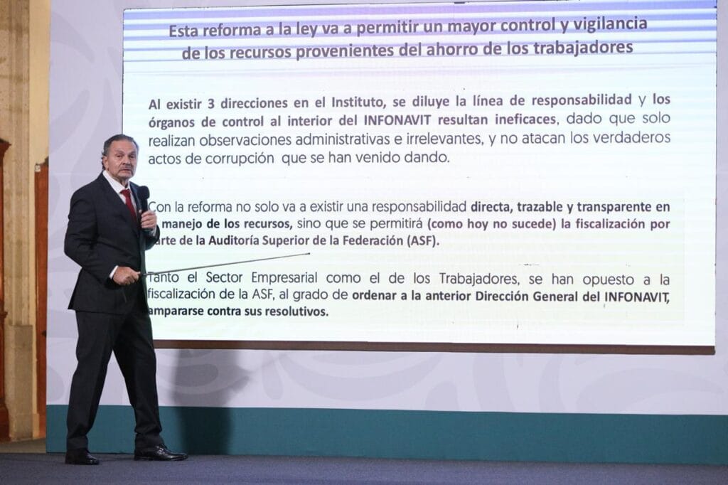 Reforma a la Ley del Infonavit busca erradicar la corrupción y garantizar el derecho a la vivienda