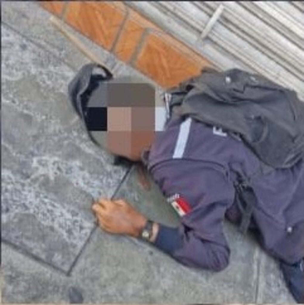 Fallece Policía Auxiliar en Izúcar de Matamoros de un presunto paro cardíaco