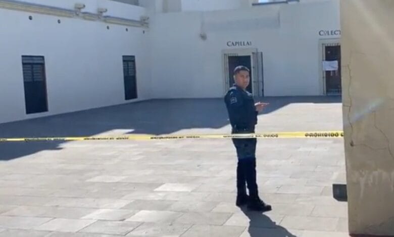 Feto abandonado en Capilla cerca de la Catedral de Tehuacán