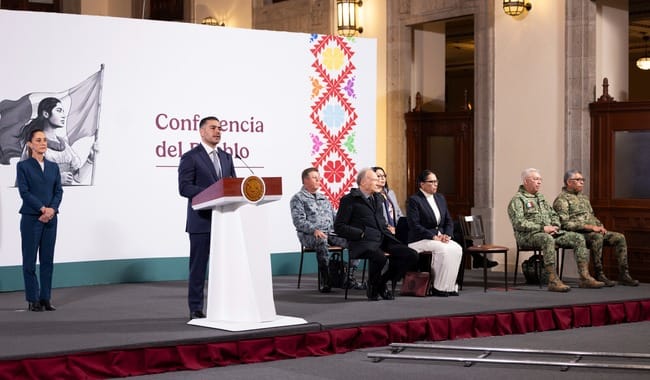 Gobierno de México asegura 61.1 toneladas de droga; 3 mil 23 armas e implementa la Estrategia Nacional de Construcción de la Paz