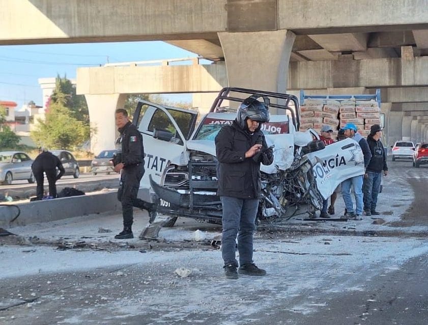Fatal choque múltiple en la México-Puebla: un policía muerto y cinco heridos