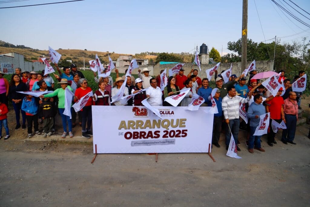 "Arrancamos megaobras por todo San Pedro Cholula": Tonantzin Fernández