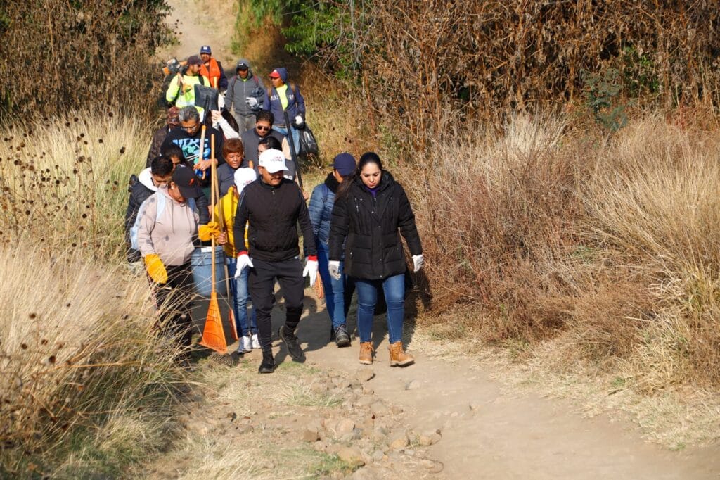 Gobierno de Cholula realiza la segunda jornada de "La Ciudad la Limpiamos Todos"