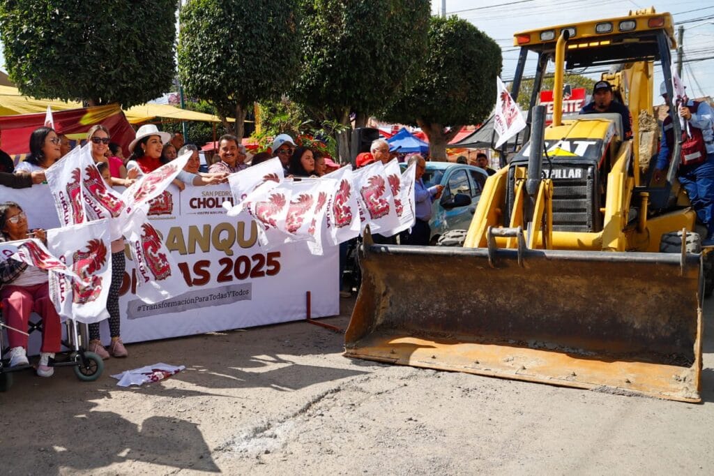 "Trabajamos sin descanso por la transformación de Cholula": Tonantzin Fernández