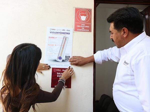 Colocan “Violentómetro” en la Secretaría de Bienestar