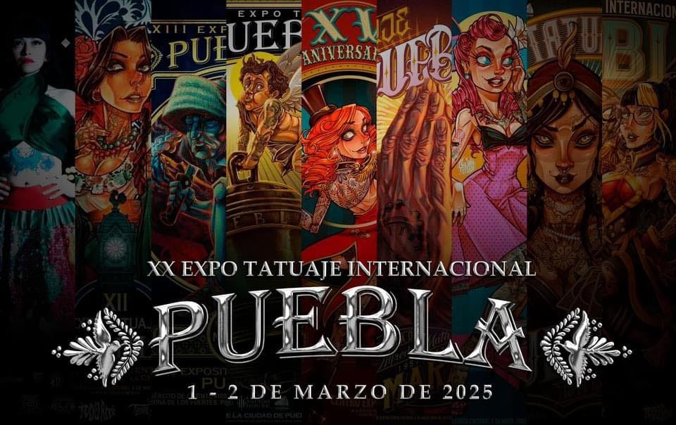 ¿Una rayita más al Tigre? Puebla vivirá la edición número 20 de la Expo Tatuaje Internacional