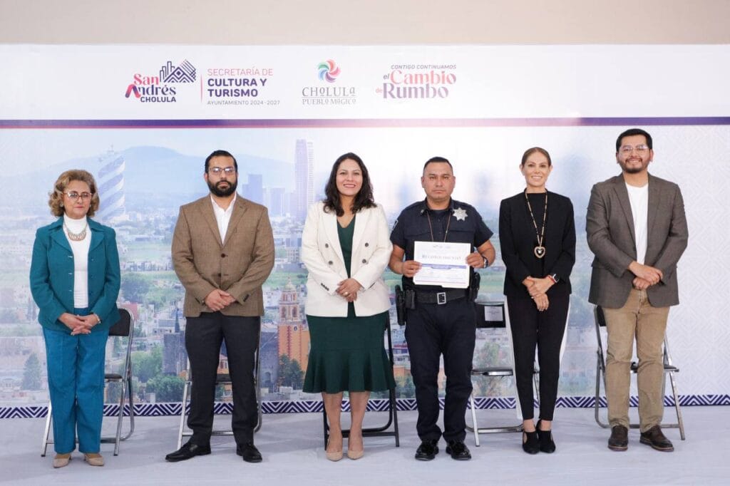San Andrés Cholula refuerza la capacitación turística para brindar una mejor atención a visitantes