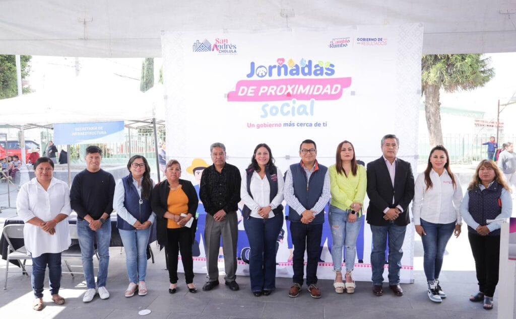 Más cerca de la gente con Jornada de Proximidad Social en San Luis Tehuiloyocan