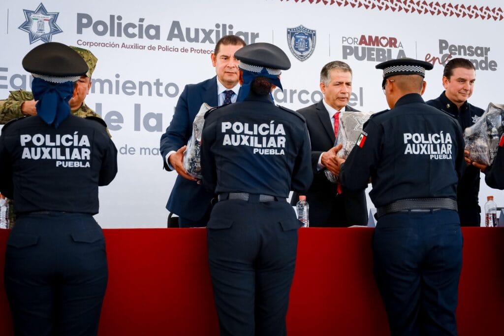 Conmemora Policía Auxiliar XXII aniversario como Organismo Público Descentralizado