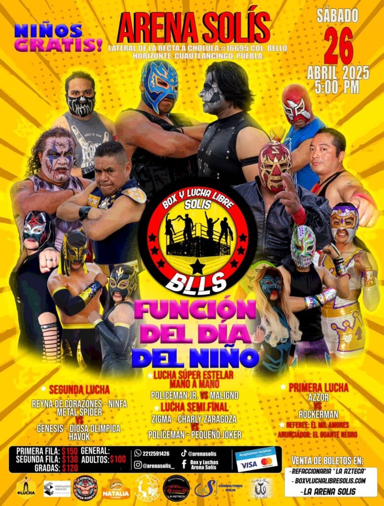 Arena Solis festejará el Día del Niño abril 2025