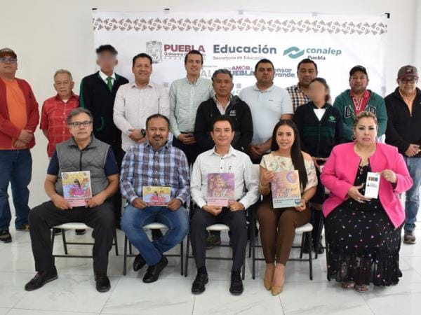 Conalep Puebla y Central de Abasto cierran filas contra analfabetismo