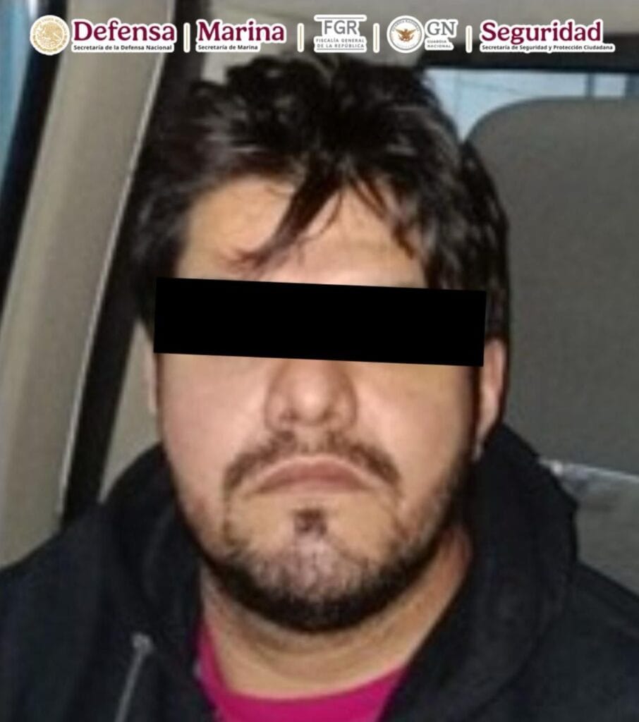 Cae “El Gangoso”, líder criminal ligado al Cártel del Pacífico