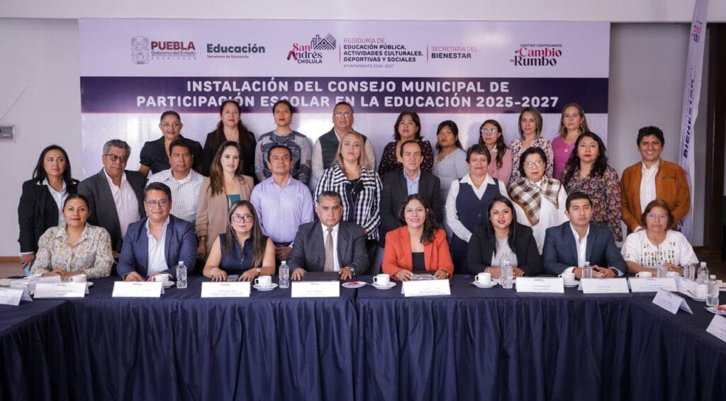 San Andrés Cholula refuerza lazos entre escuela y comunidad con nuevo consejo educativo*