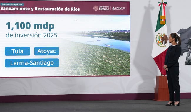 Plan México: Se invertirán 30 mil 885 mdp en 2025 para 37 proyectos hídricos estratégicos en todo el país, se crearán 65 mil empleos