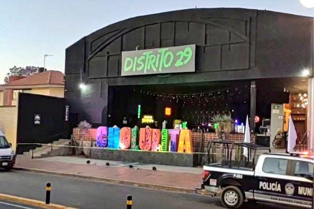 Riña en bar de San Andrés Cholula deja un muerto y un herido por arma de fuego